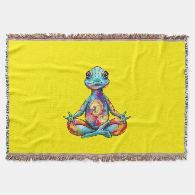 The Inner Sun Throw Blanket (Front)