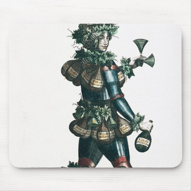 The Innkeeper, allegorical costume design Mouse Pad (Front)