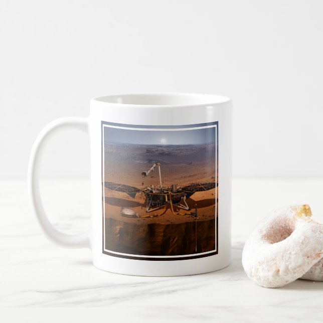 The Insight Lander Coffee Mug (With Donut)