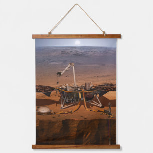 The Insight Lander Hanging Tapestry