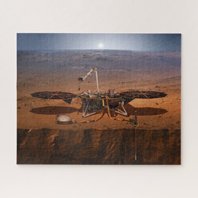 The Insight Lander Jigsaw Puzzle (Horizontal)