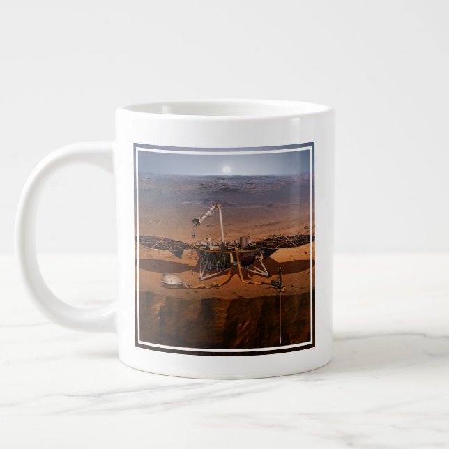 The Insight Lander Large Coffee Mug (Left)