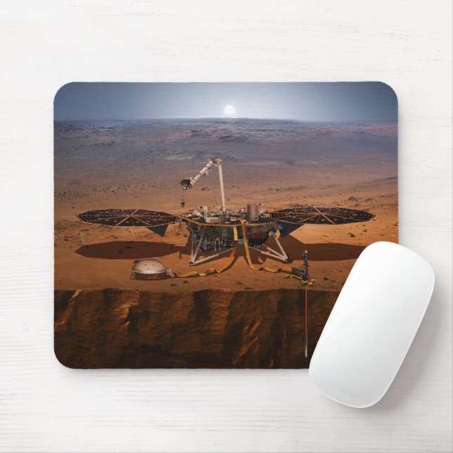 The Insight Lander Mouse Pad (With Mouse)