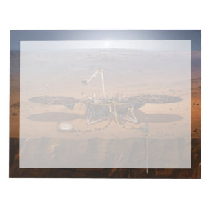The Insight Lander Notepad