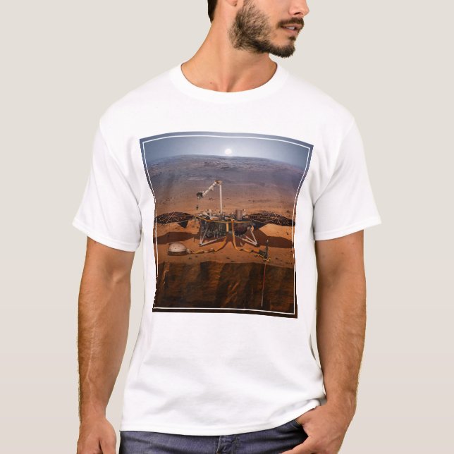 The Insight Lander T-Shirt (Front)
