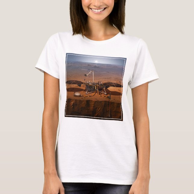 The Insight Lander T-Shirt (Front)