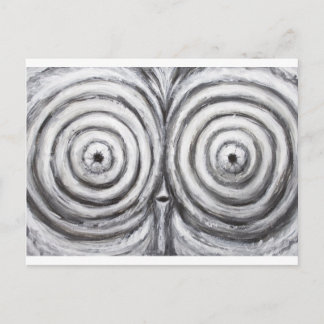 The Insomnia Penguin (odd surrealism) Postcard