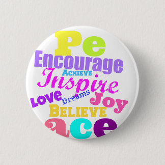 The Inspire Collection 6 Cm Round Badge