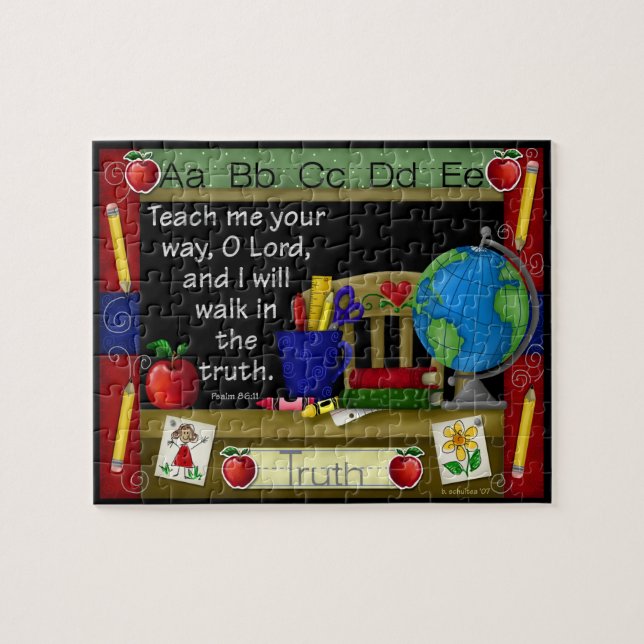 "The Inspired Teacher" Jigsaw Puzzle (Horizontal)