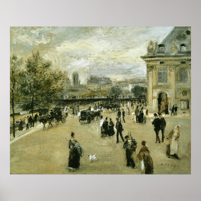 The Institute, Quai Malaquais Auguste  Renoir   Poster (Front)