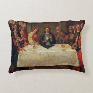 The Institution of the Eucharist, c.1490 Decorative Cushion