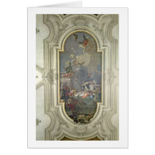 The Institution of the Rosary by St. Dominic (fres