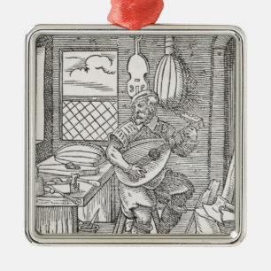 The Instrument Maker's Workshop, c.1570 Metal Tree Decoration