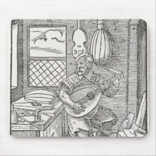 The Instrument Maker's Workshop, c.1570 Mouse Pad