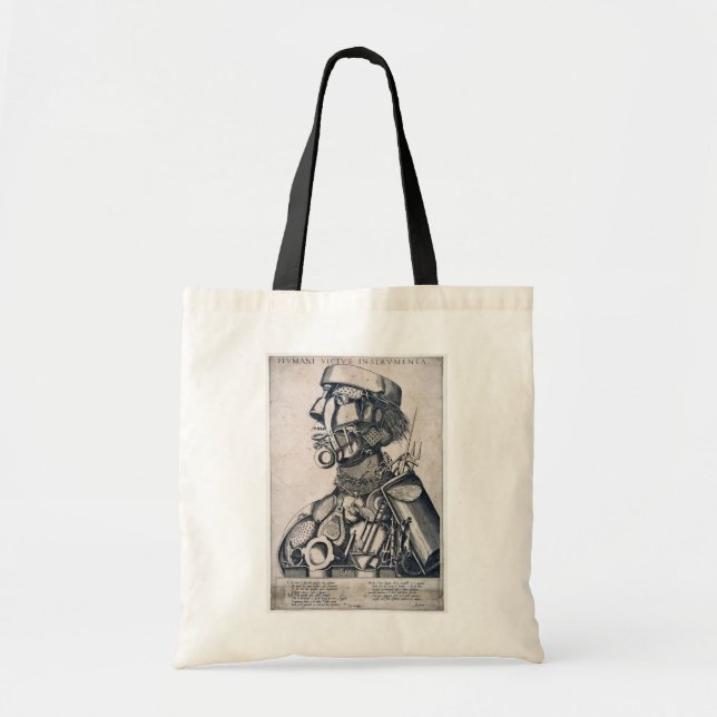 The Instruments of Human Sustenance, Arcimboldo Tote Bag (Front)