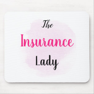 The Insurance Lady - Insurance Marketing Gift Mouse Pad