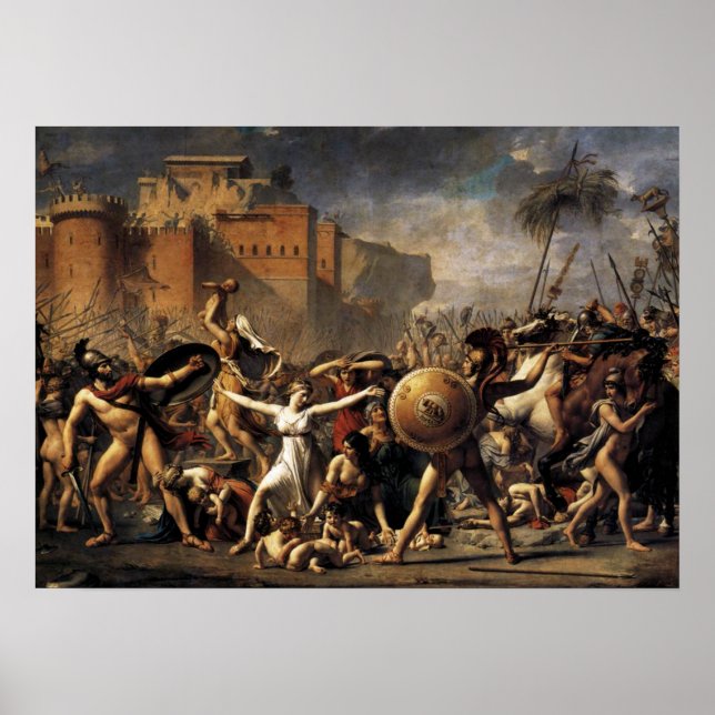The Intercession of the Sabine Women Poster (Front)
