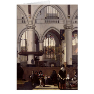 The Interior of Oude Kerk, Amsterdam, c.1660