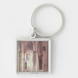 The Interior of the Buurkerk at Utrecht, 1644 Key Ring