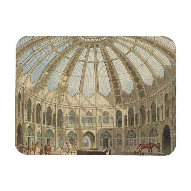 The Interior of the Stables, from 'Views of The Ro Magnet (Horizontal)