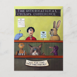 The International Cyclops Conference Postcard