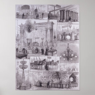 The International Electric Exhibition Poster