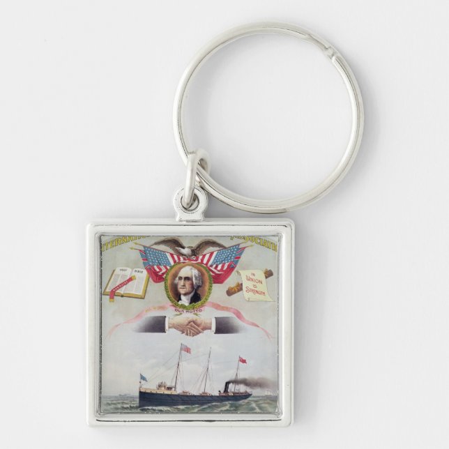 The International Longshoremen's Association Key Ring (Front)