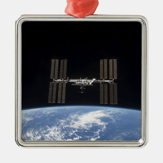 The International Space Station 10 Metal Tree Decoration (Front)