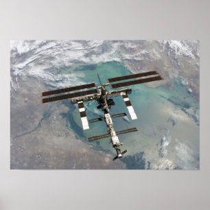 The International Space Station 11 Poster