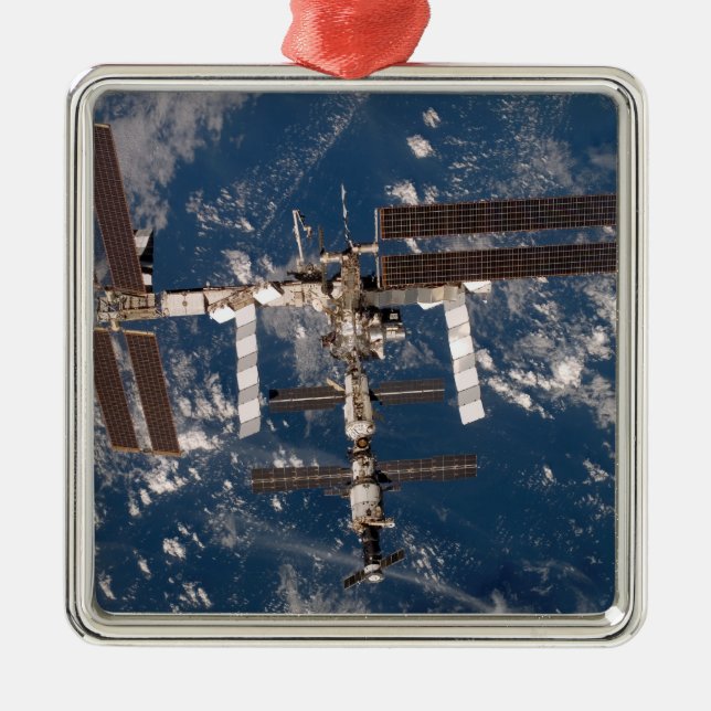 The International Space Station 15 Metal Tree Decoration (Front)