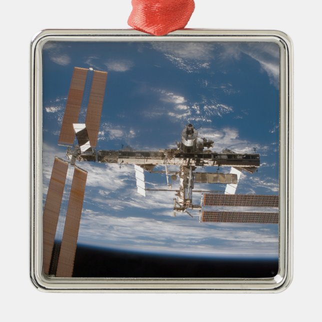 The International Space Station 17 Metal Tree Decoration (Front)