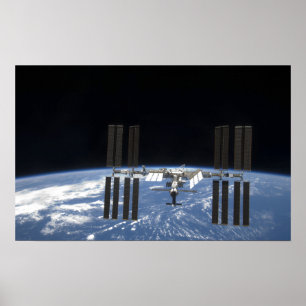 The International Space Station 18 Poster