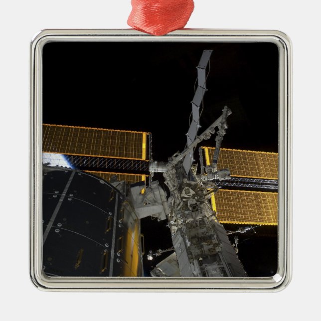 The International Space Station 2 Metal Tree Decoration (Front)
