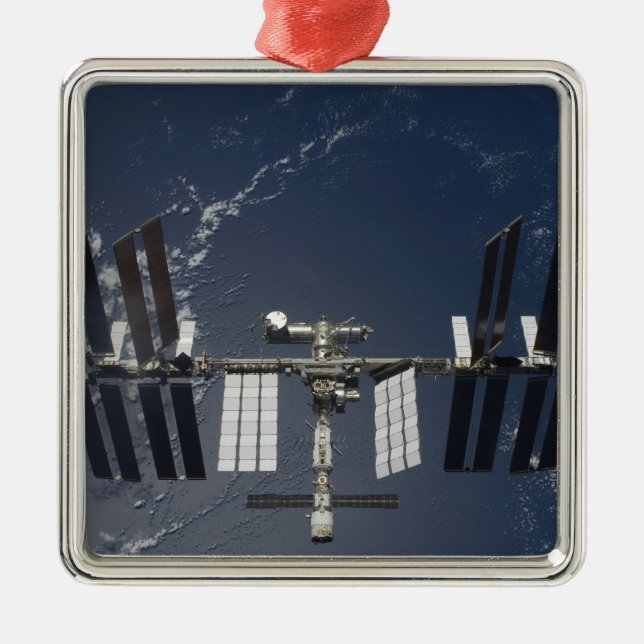 The International Space Station 5 Metal Tree Decoration (Front)