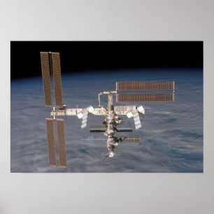 The International Space Station 7 Poster