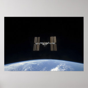 The International Space Station 8 Poster