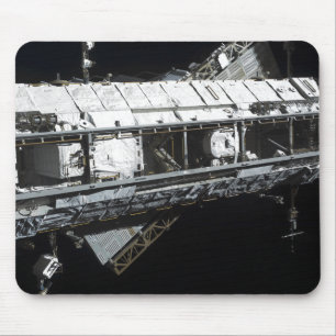 The International Space Station's starboard tru Mouse Pad