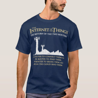 The Internet Of Things Two Routers Data Smart Gift T-Shirt