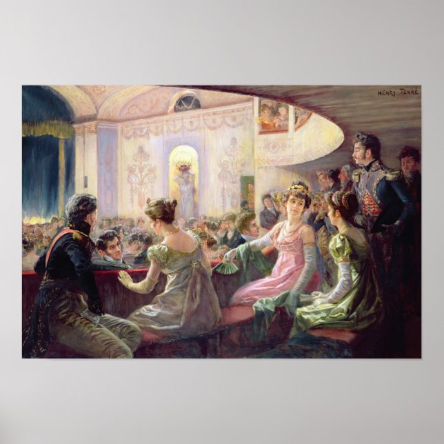 The Interval at the Theatre Poster (Front)