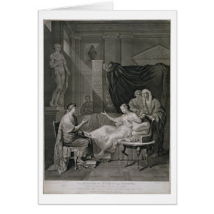 The Interview of Augustus and Cleopatra, engraved