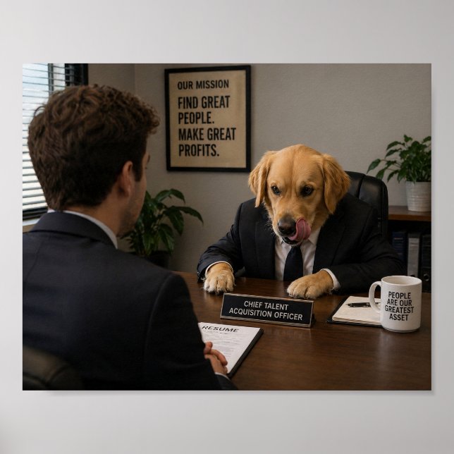 The Interview Process Poster (Front)