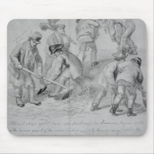 The introduction of split cane brooms mouse pad