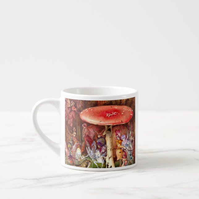 The Intruder John Anster Fitzgerald Espresso Cup (Left)