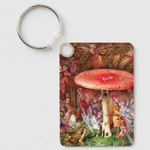 The Intruder John Anster Fitzgerald Key Ring