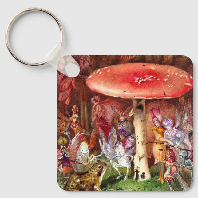The Intruder John Anster Fitzgerald Key Ring (Front)