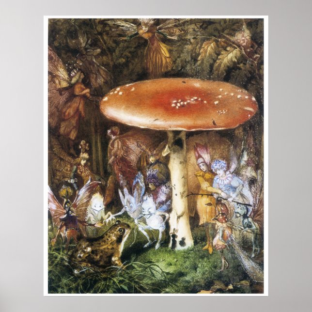 The Intruders Print by John Aster Fitzgerald (Front)