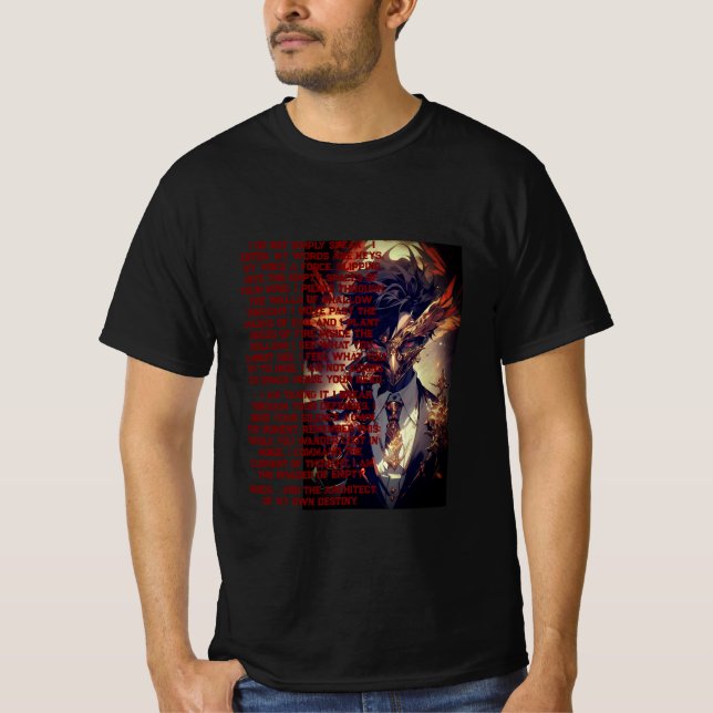 The Invader of Empty Minds" – Power Quote Design T-Shirt (Front)