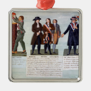 The Invention of the Red Hat,Manuel, Petion Metal Ornament