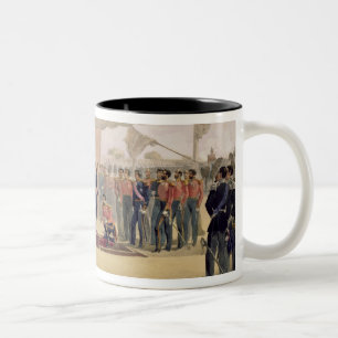 The Investiture of the Order of the Bath, plate fr Two-Tone Coffee Mug
