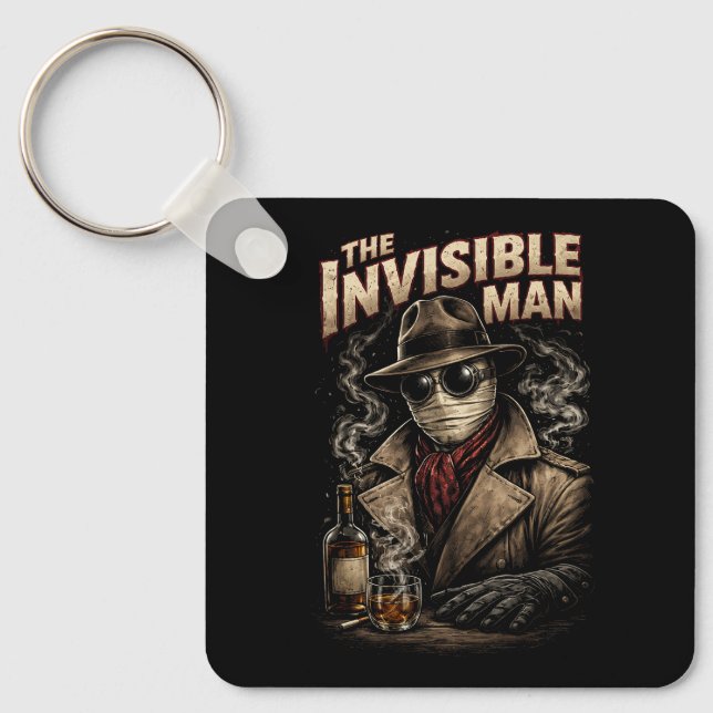 The Invisible Man Key Ring (Front)